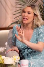 Pregnant JOSS STONE at Lorraine Show in London 08/23/2022