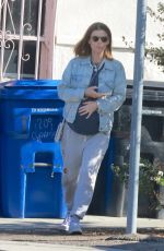 Pregnant KATE MARA Out in Los Angeles 09/19/2022