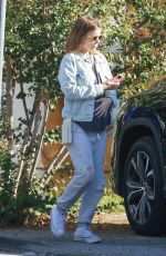 Pregnant KATE MARA Out in Los Angeles 09/19/2022