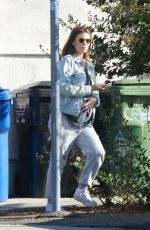 Pregnant KATE MARA Out in Los Angeles 09/19/2022