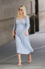 Pregnant MOLLIE KING at BBC Studios in London 09/25/2022