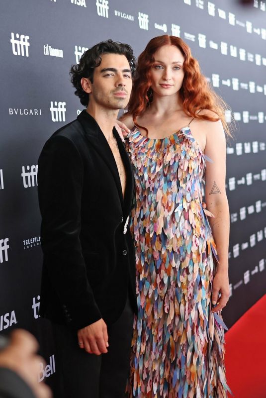 Pregnant SOPHIE TURNER and Joe Jonas at Devotion Premiere at 2022 TIFF 09/12/2022