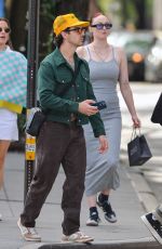 Pregnant SOPHIE TURNER and Joe Jonas Out in New York 09/08/2022