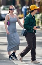 Pregnant SOPHIE TURNER and Joe Jonas Out in New York 09/08/2022