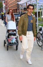Pregnant SOPHIE TURNER and Joe Jonas Out with Their Baby in New York 09/21/2022