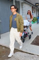Pregnant SOPHIE TURNER and Joe Jonas Out with Their Baby in New York 09/21/2022