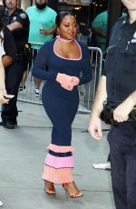 QUINTA BRUNSON Arrives at Good Morning America in New York 09/20/2022