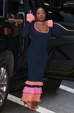 QUINTA BRUNSON Arrives at Good Morning America in New York 09/20/2022