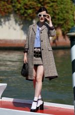 RACHEL BROSNAHAN Arrives at Hotel Excelsior in Venice 09/04/2022