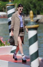 RACHEL BROSNAHAN Arrives at Hotel Excelsior in Venice 09/04/2022