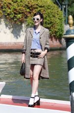 RACHEL BROSNAHAN Arrives at Hotel Excelsior in Venice 09/04/2022