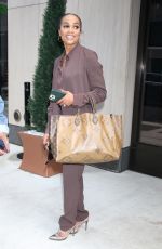 RACHEL LINDSAY Arrives at DWTS Season 31 Press Junket in New York 09/08/2022