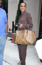 RACHEL LINDSAY Arrives at DWTS Season 31 Press Junket in New York 09/08/2022