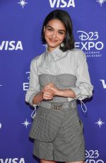 RACHEL ZEGLER at D23 Expo in Anaheim 09/09/2022