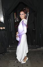 RAYE Arrives at JW Anderson Show at London Fashion Week 09/17/2022