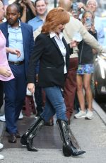 REBA MCENTIRE Leaves Good Morning America in New York 09/10/2022