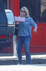 REBEL WILSON in Double Denim Shopping for a Baby Gift in Los Angeles 09/16/2022