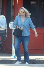 REBEL WILSON in Double Denim Shopping for a Baby Gift in Los Angeles 09/16/2022