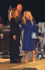 REESE WITHERSPOON and JENNIFER ANISTON on the Set of The Morning Show in Brooklyn 09/29/2022