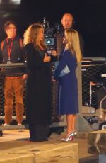REESE WITHERSPOON and JENNIFER ANISTON on the Set of The Morning Show in Brooklyn 09/29/2022