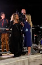 REESE WITHERSPOON and JENNIFER ANISTON on the Set of The Morning Show in Brooklyn 09/29/2022