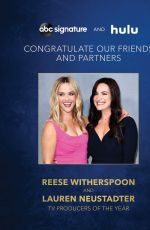 REESE WITHERSPOON and LAUREN NEUSTADTER in The Hollywood Reporter, September 2022