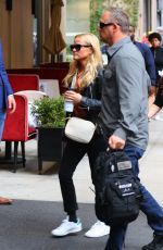 REESE WITHERSPOON Arrives at Morning Show at Four Seasons Hotel in New York 09/27/2022