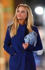 REESE WITHERSPOON on the Set of The Morning Show in New York 09/27/2022