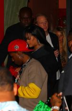 RIHANNA and Aasap Rocky at Canary Club at Launch of Mercer & Prince Whiskey in New York 09/09/2022