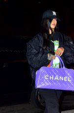RIHANNA Arrives a Recording Studio in New York 09/26/2022