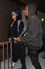 RIHANNA Heading to a Recording Studio in Los Angeles 09/17/2022