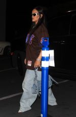 RIHANNA Leaves a Studio Session in West Hollywood 09/16/2022