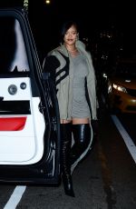 RIHANNA Night Out in New York 09/24/2022