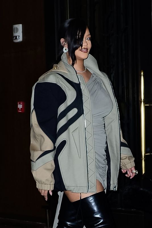 RIHANNA Night Out in New York 09/24/2022
