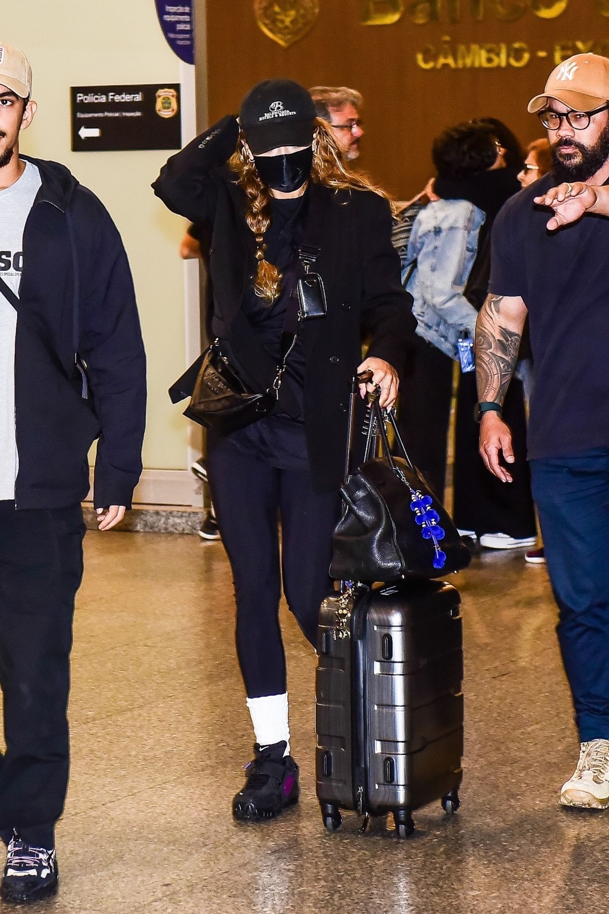 RITA ORA Arrives at Galleon Airport in Rio de Janeiro 09/13/2022