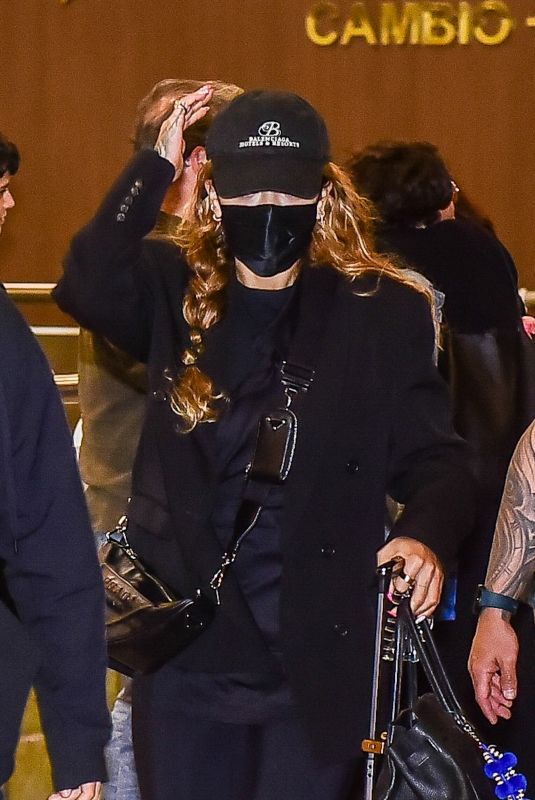 RITA ORA Arrives at Galleon Airport in Rio de Janeiro 09/13/2022