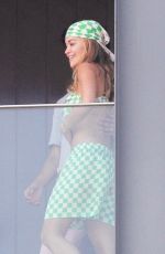 RITA ORA on Her Hotel Balcony in Rio de Janeiro 09/10/2022