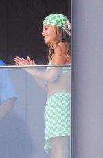 RITA ORA on Her Hotel Balcony in Rio de Janeiro 09/10/2022