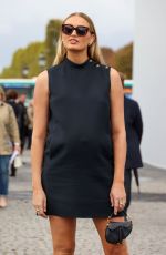 ROMEE STRIJD Arrives at Christian Fashion Show in Paris 09/27/2022