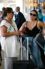 ROMINA POWER and ROMINA CARRISI-POWER Catch a Taxi in Rome 09/23/2022