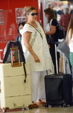ROMINA POWER and ROMINA CARRISI-POWER Catch a Taxi in Rome 09/23/2022