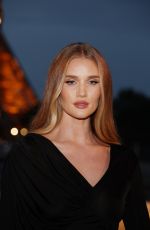 ROSIE HUNTINGTON-WHITELEY Arrives at Saint Laurent Show at Paris Fashion Week 09/27/2022