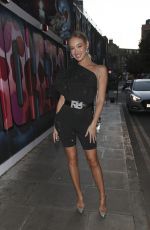 ROXY HORNER Arrives at Pam Hogg LFW Fashion Show 09/17/2022