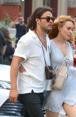 RUMER WILLIS and Derek Richard Thomas Out Shopping in New York 09/20/2022
