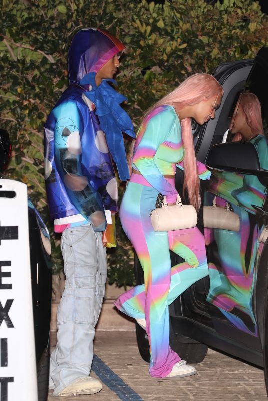 SAB ZADA and Jaden Smith Leaves Nobu in Malibu 09/20/2022