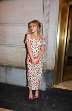 SABRINA CARPENTER at Carolina Herrera Show at New York Fashion Week 09/12/2022