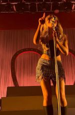 SABRINA CARPENTER Performs at Eics Tour in Atlanta 09/29/2022