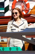 SADIE SINK Arrives at Hotel Excelsior at 2022 Venice International Film Festival 09/05/2022