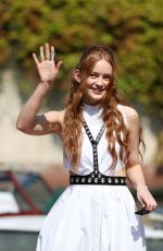 SADIE SINK Arrives at Hotel Excelsior in Venice 09/04/2022