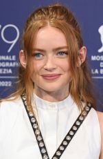SADIE SINK at The Whale Photocall at 2022 Venice International Film Festival 09/04/2022
